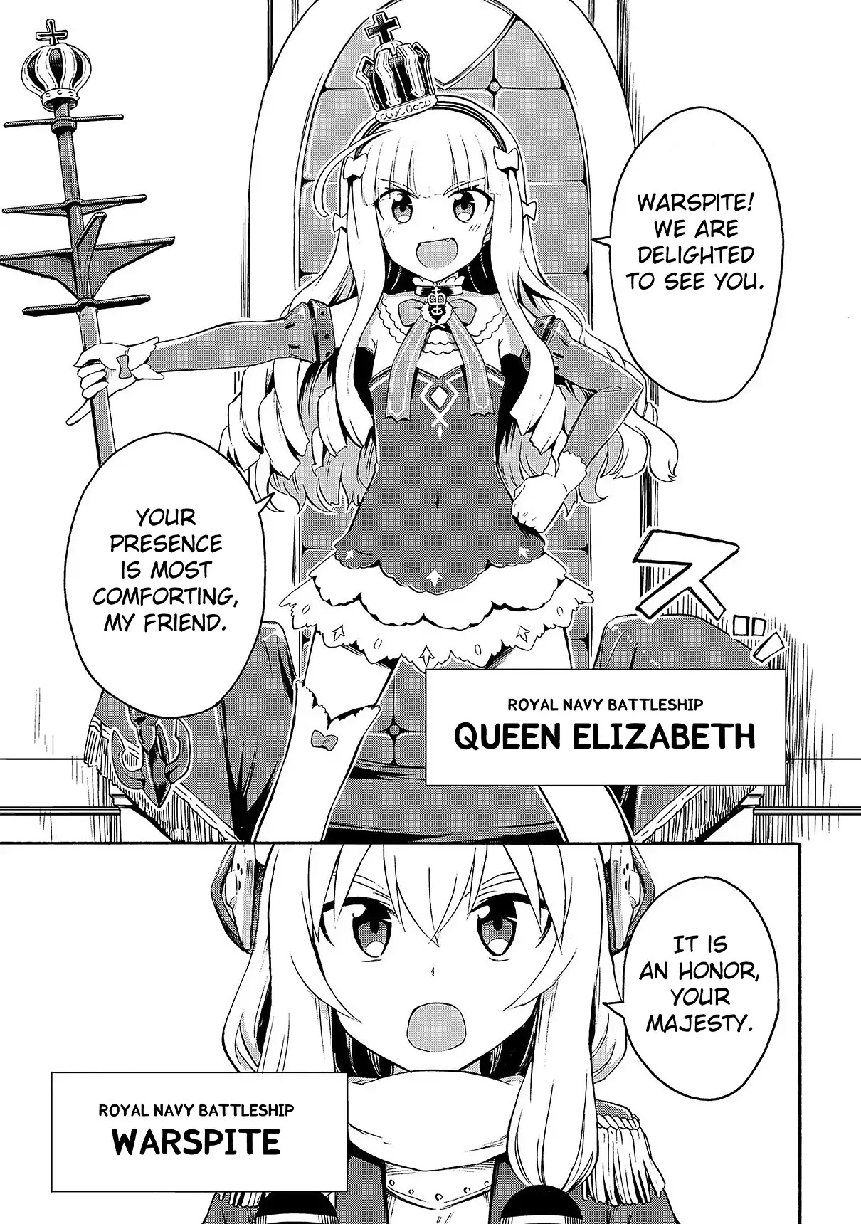 Azur Lane: Queen's Orders Chapter 1 page 3 - Chapter 1