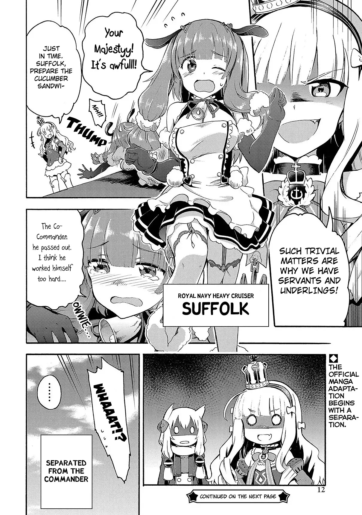 Azur Lane: Queen's Orders Chapter 1 page 6 - Chapter 1