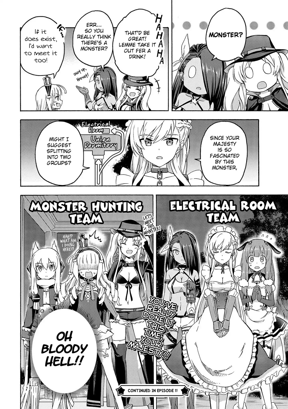 Azur Lane: Queen's Orders Chapter 10 page 4 - Chapter 10