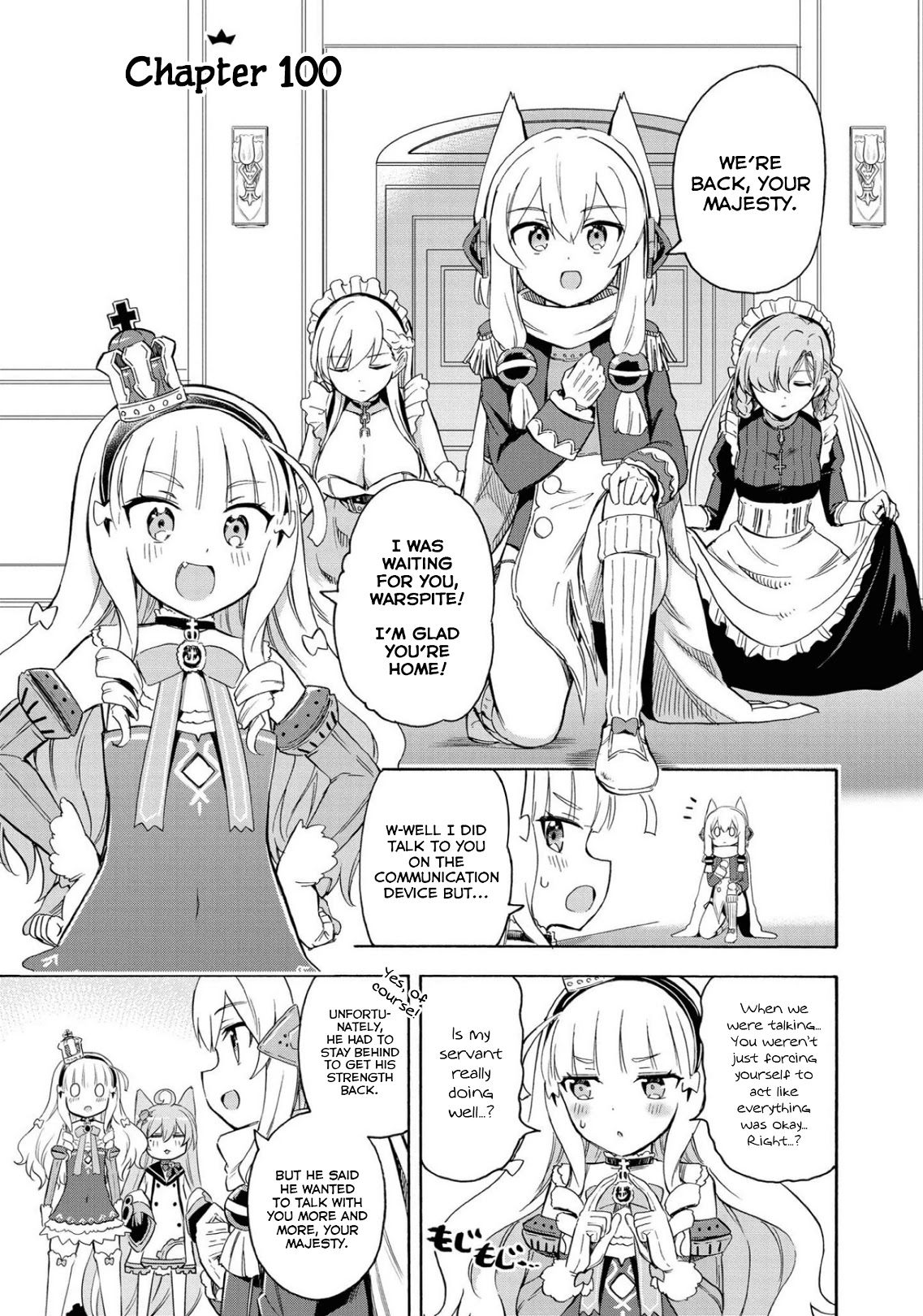 Azur Lane: Queen's Orders Chapter 100 page 1 - Chapter 100