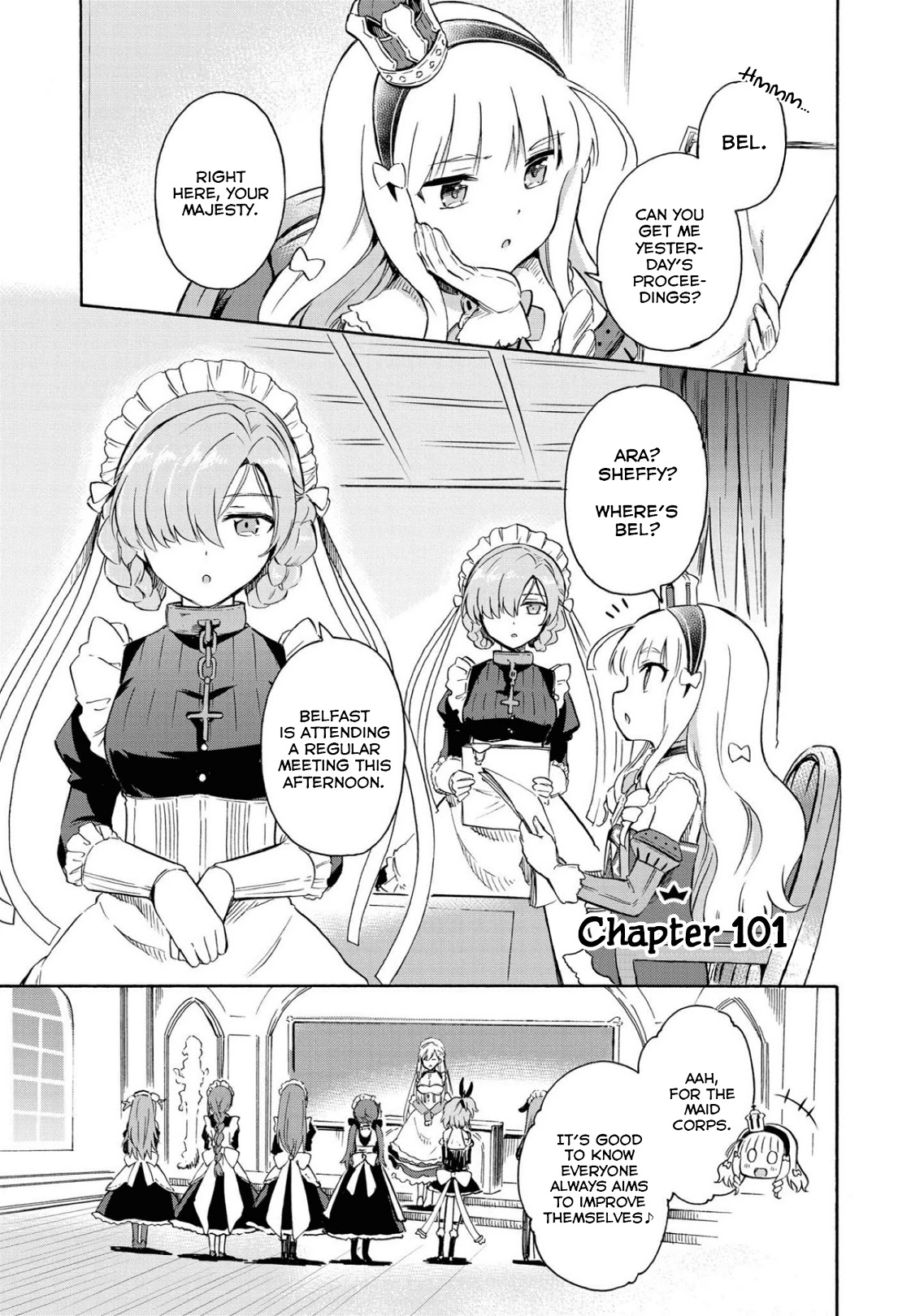 Azur Lane: Queen's Orders Chapter 101 page 1 - Chapter 101