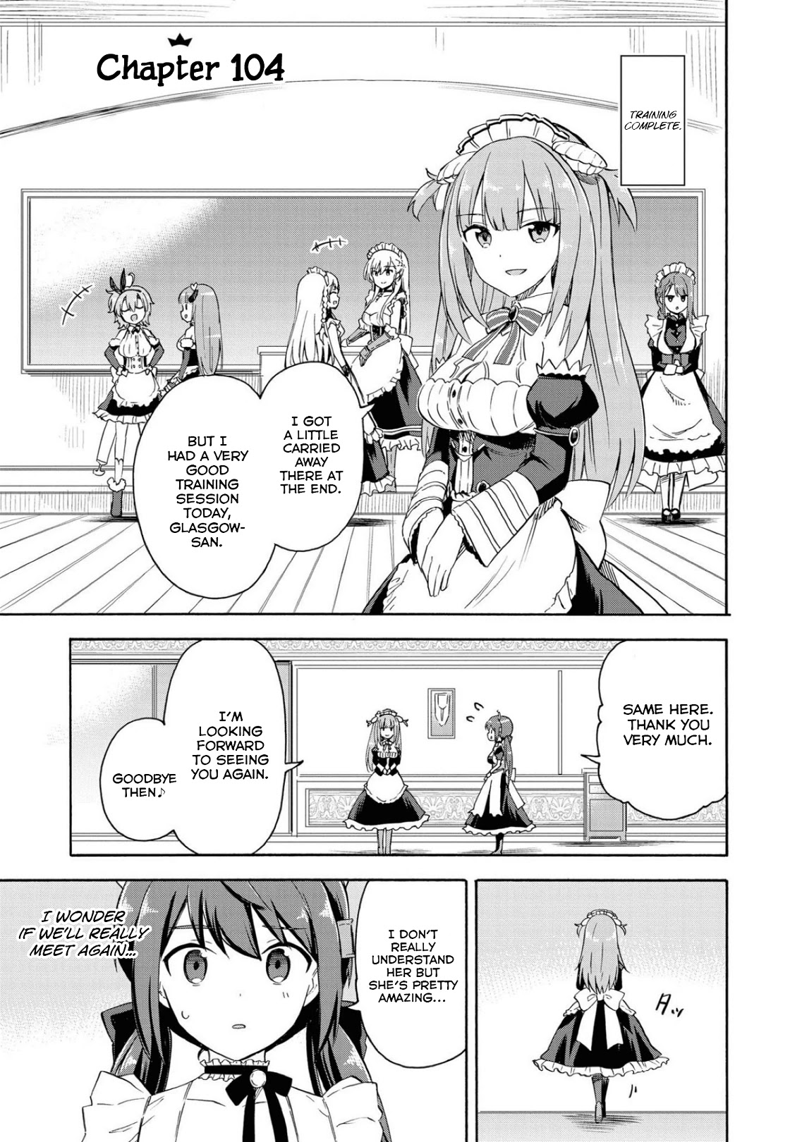 Azur Lane: Queen's Orders Chapter 104 page 1 - Chapter 104