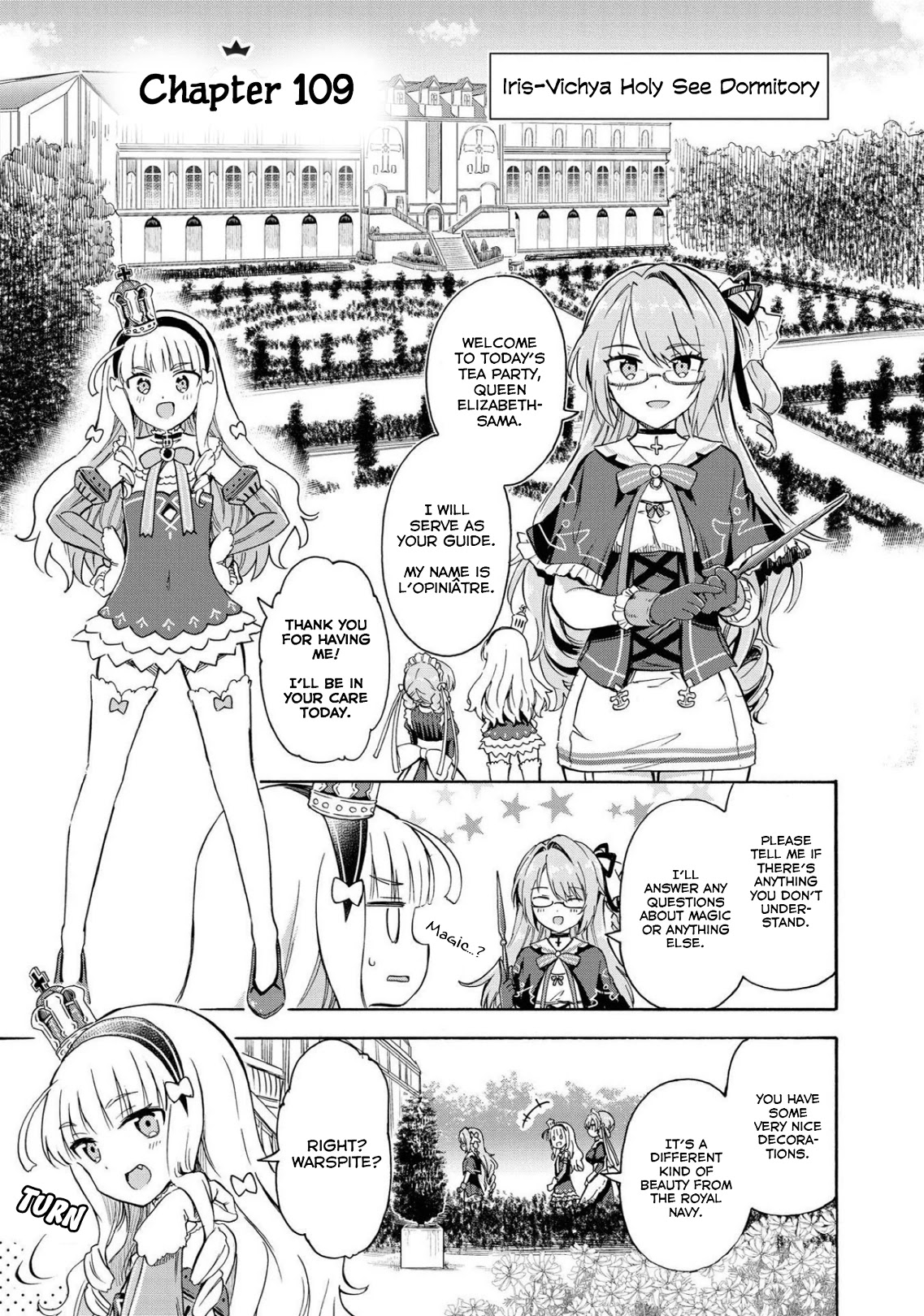 Azur Lane: Queen's Orders Chapter 109 page 1 - Chapter 109