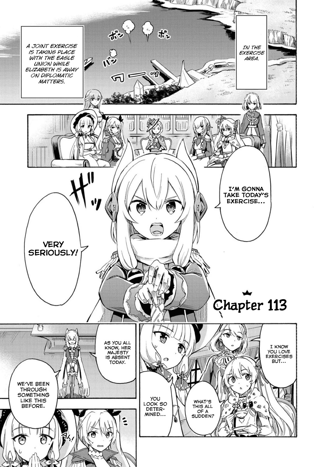 Azur Lane: Queen's Orders Chapter 113 page 1 - Chapter 113