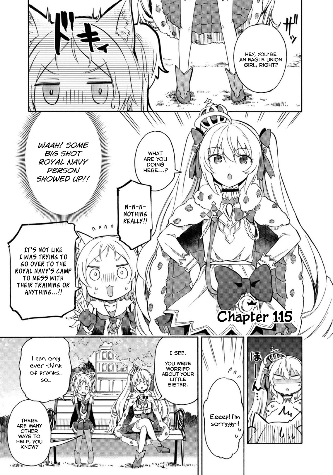 Azur Lane: Queen's Orders Chapter 115 page 1 - Chapter 115