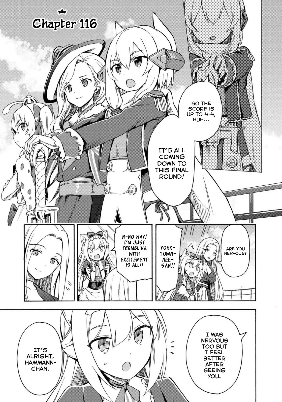 Azur Lane: Queen's Orders Chapter 116 page 1 - Chapter 116
