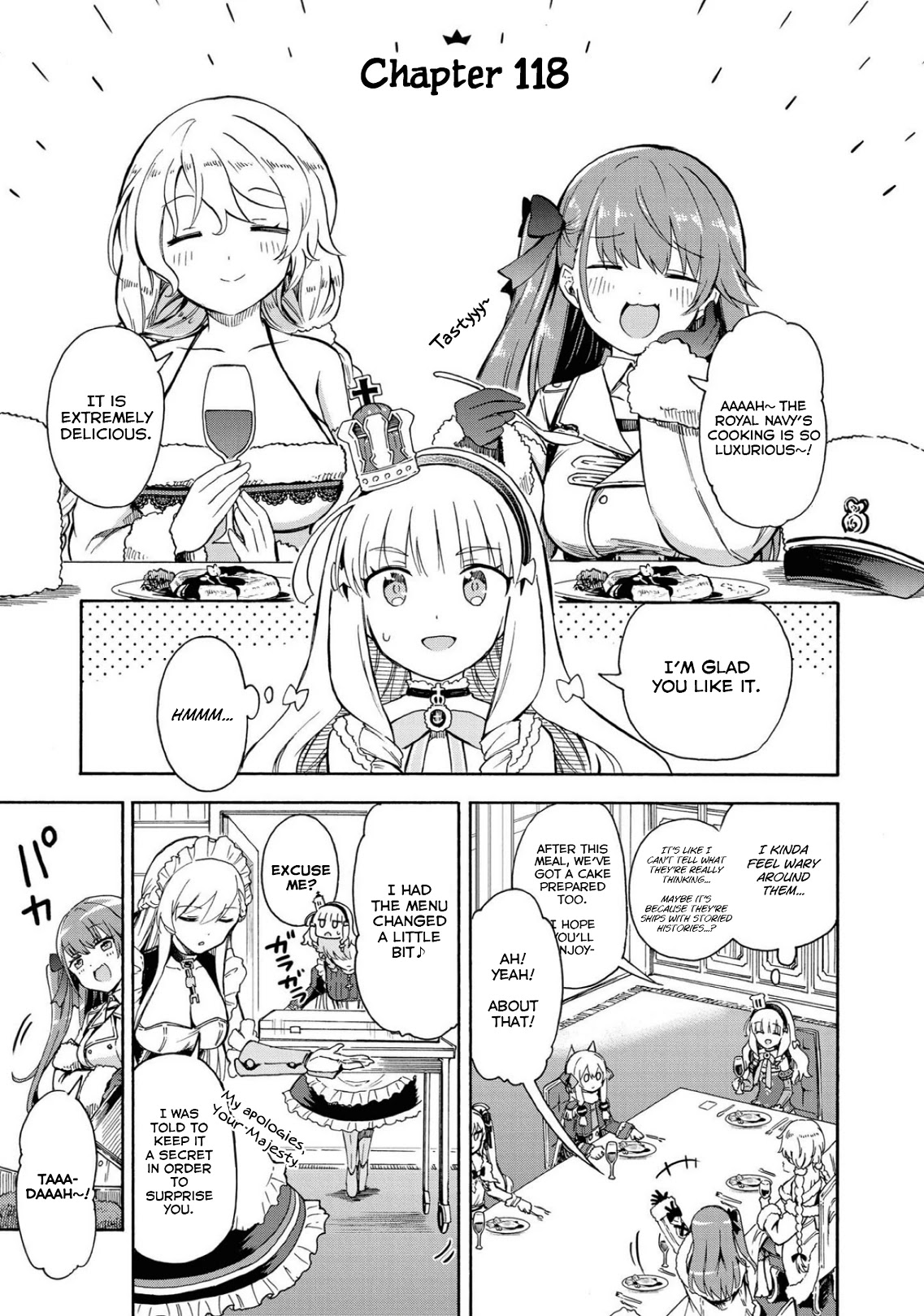 Azur Lane: Queen's Orders Chapter 118 page 1 - Chapter 118