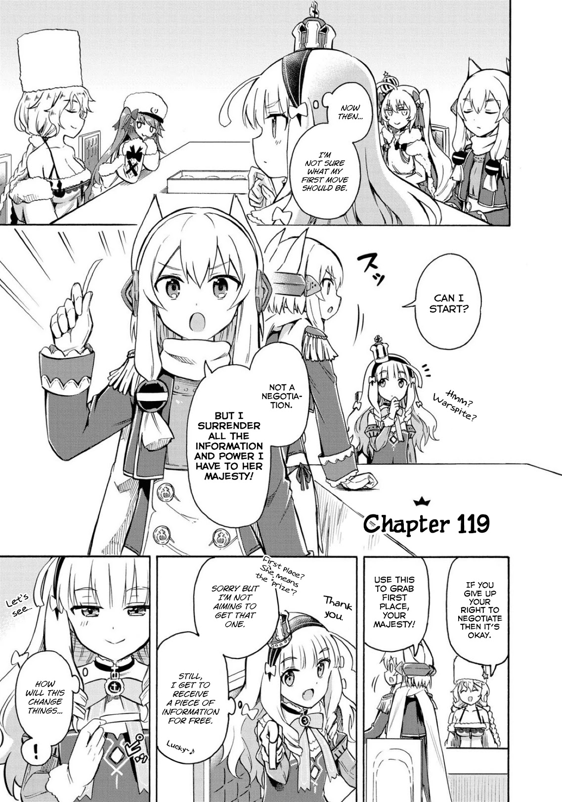 Azur Lane: Queen's Orders Chapter 119 page 1 - Chapter 119