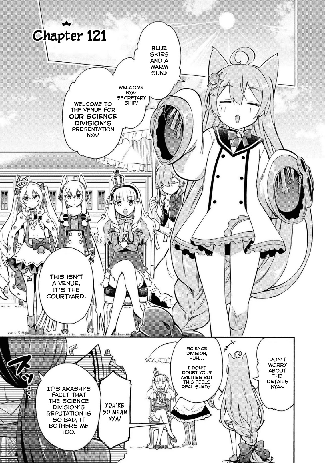 Azur Lane: Queen's Orders Chapter 121 page 1 - Chapter 121
