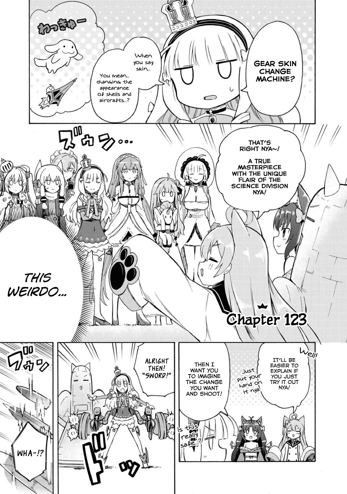 Azur Lane: Queen's Orders Chapter 123 page 1 - Chapter 123