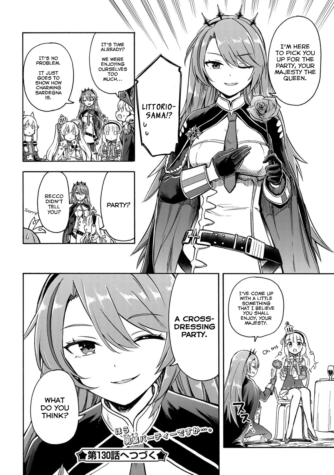 Azur Lane: Queen's Orders Chapter 129 page 4 - Chapter 129