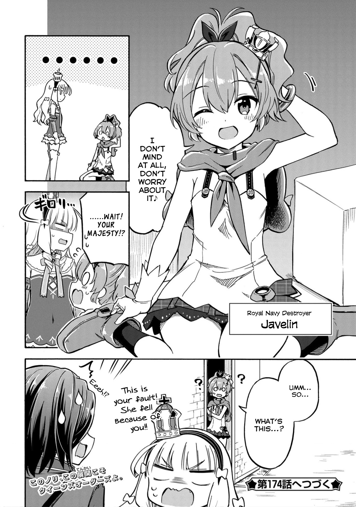 Azur Lane: Queen's Orders Chapter 173 page 6 - Chapter 173