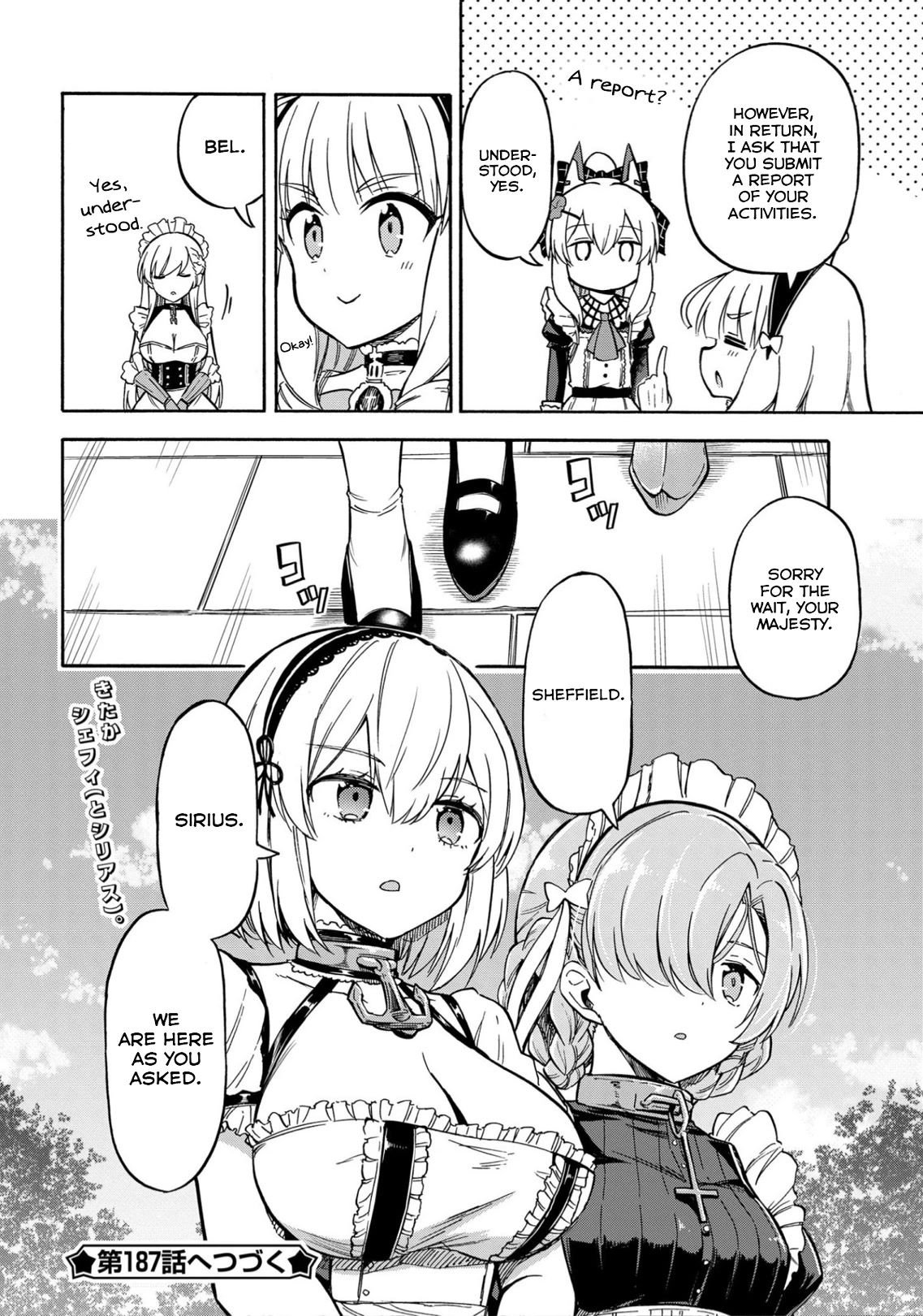 Azur Lane: Queen's Orders Chapter 186 page 4 - Chapter 186