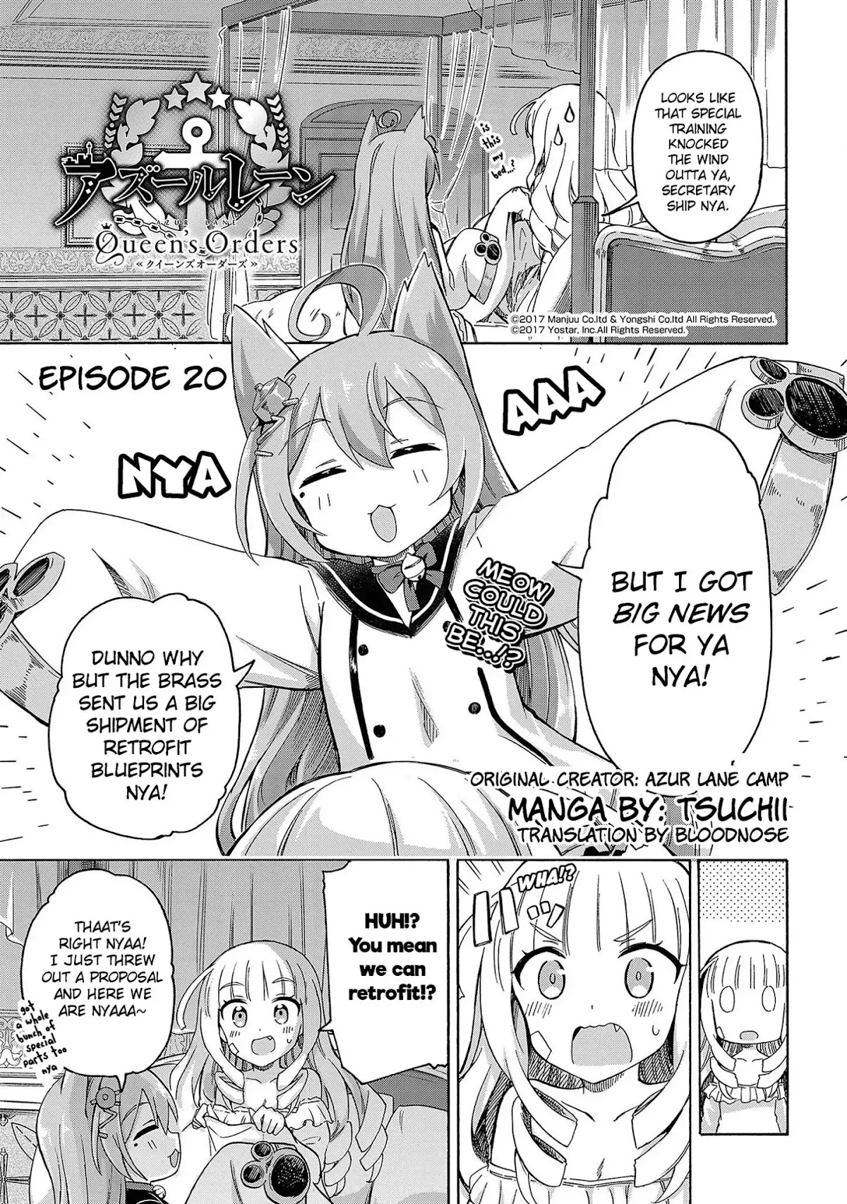 Azur Lane: Queen's Orders Chapter 20 page 1 - Chapter 20