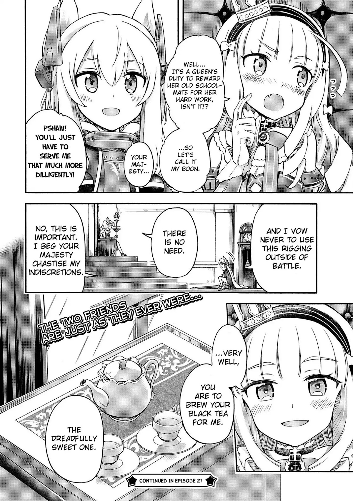 Azur Lane: Queen's Orders Chapter 20 page 4 - Chapter 20