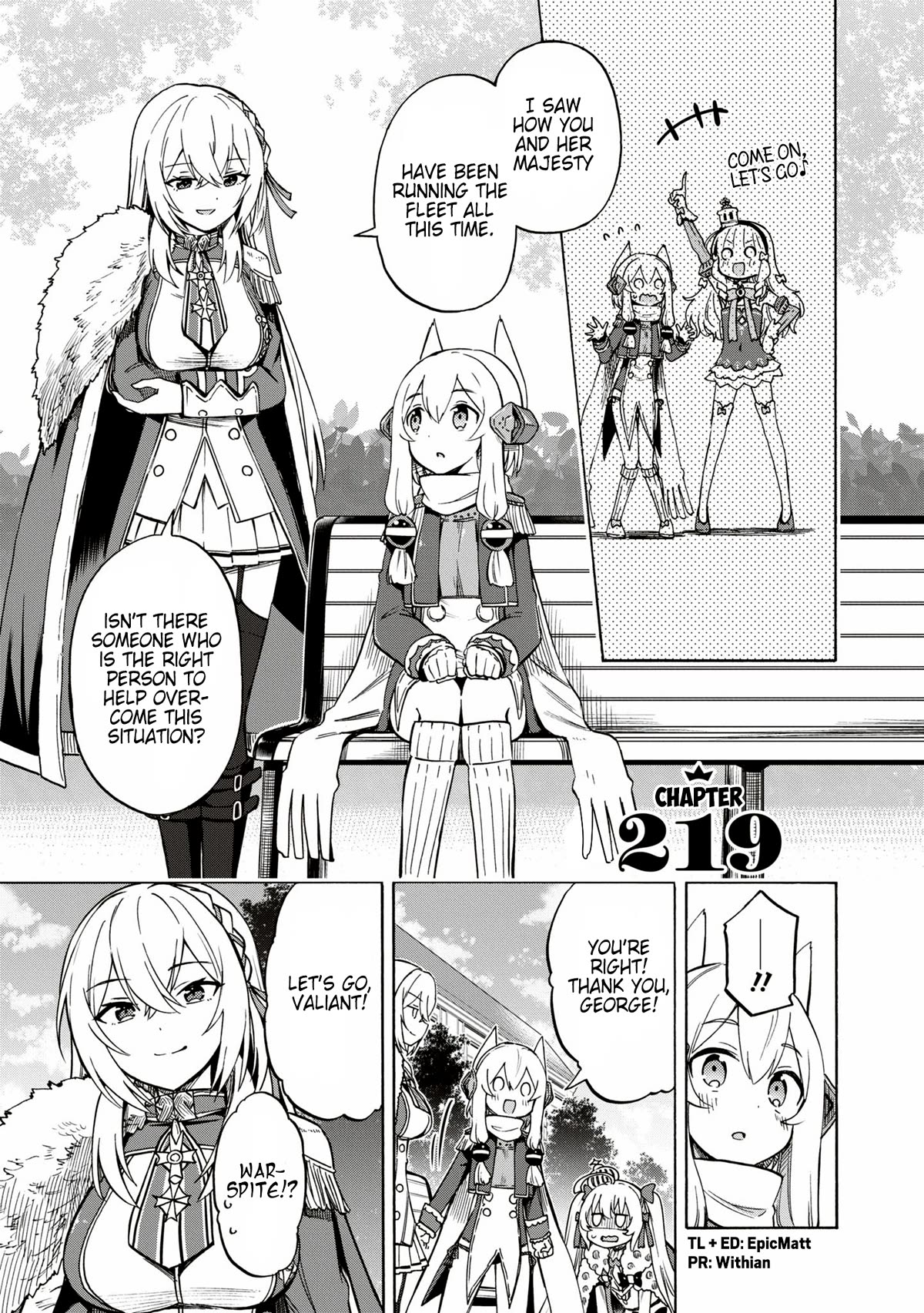 Azur Lane: Queen's Orders Chapter 219 page 1 - Chapter 219