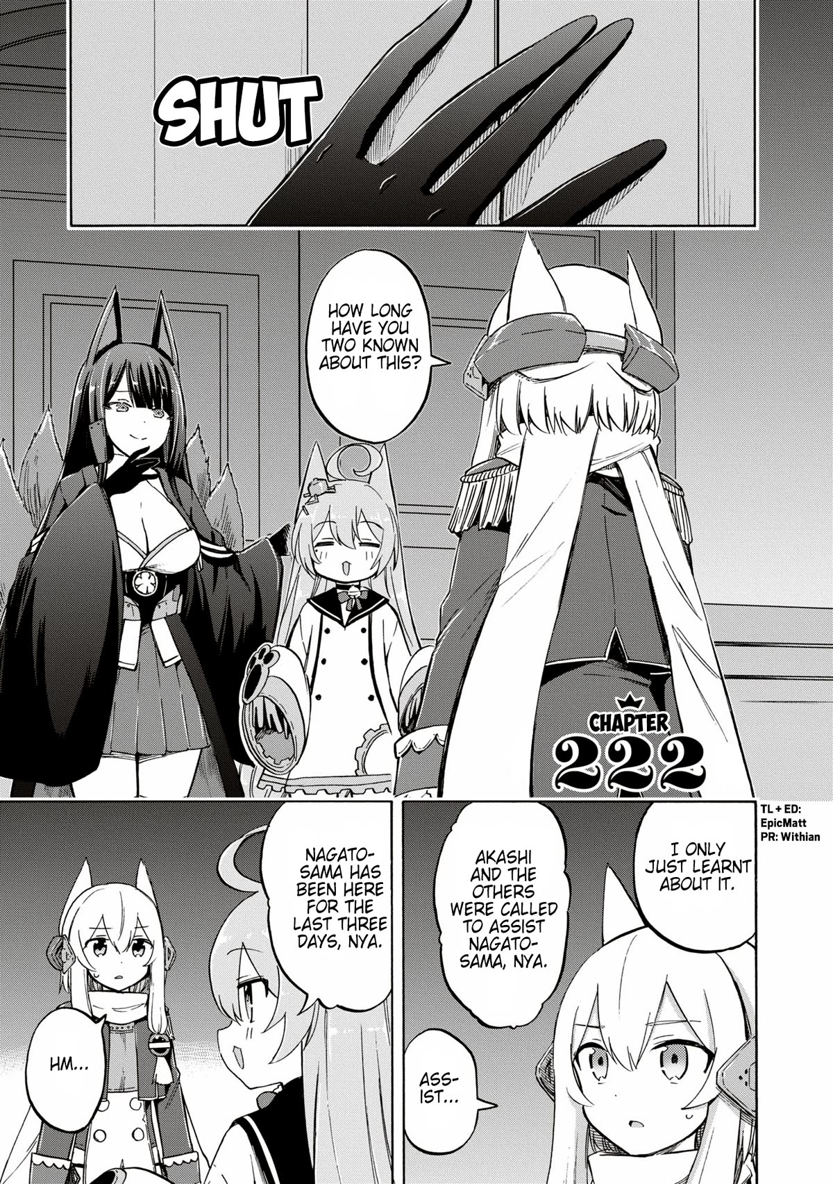 Azur Lane: Queen's Orders Chapter 222 page 1 - Chapter 222