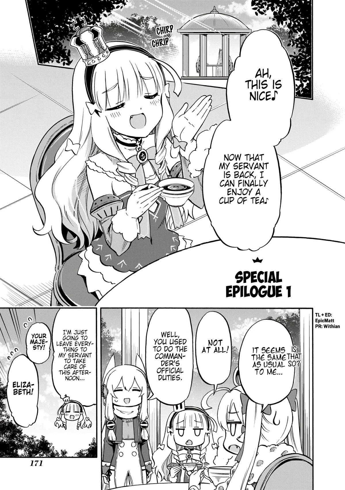 Azur Lane: Queen's Orders Chapter 224.1 page 1 - Chapter 224.1: Special Epilogue 1