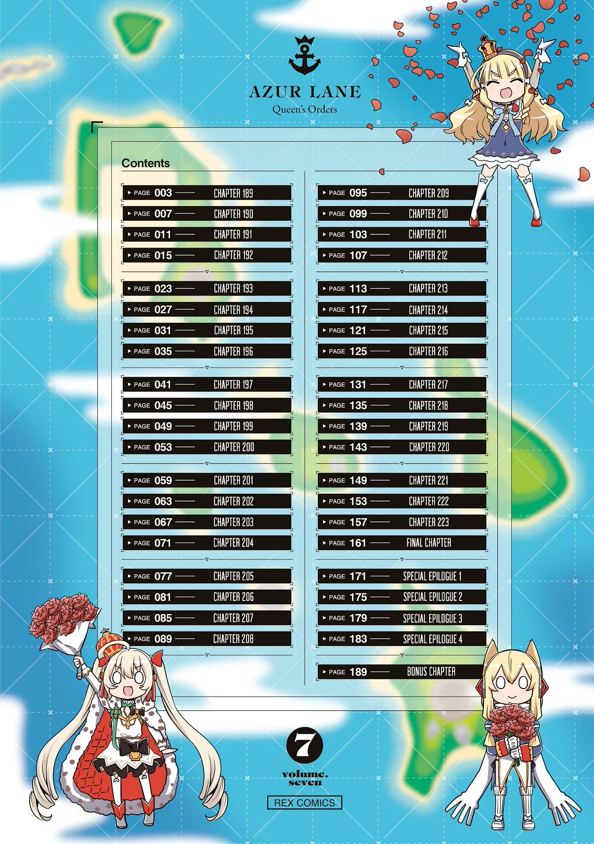 Azur Lane: Queen's Orders Chapter 224.5 page 3 - Chapter 224.5: Volume 7 Extras + Bonus Chapter