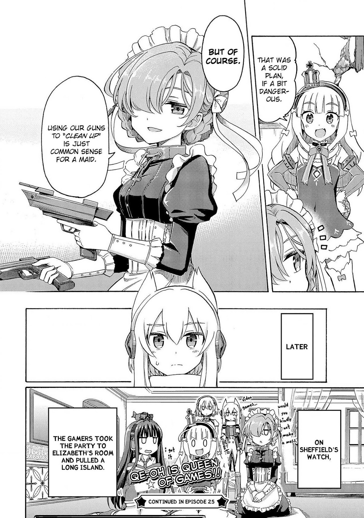 Azur Lane: Queen's Orders Chapter 24 page 4 - Chapter 24
