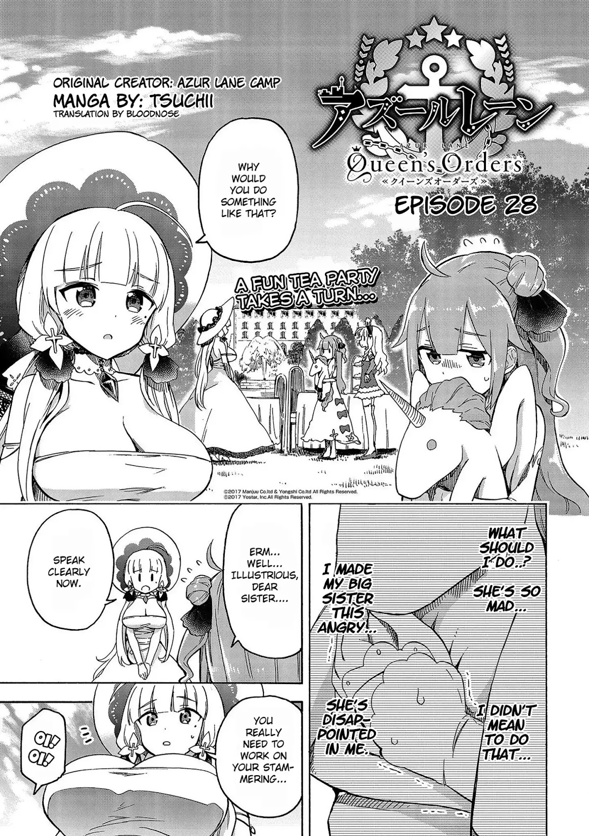 Azur Lane: Queen's Orders Chapter 28 page 1 - Chapter 28