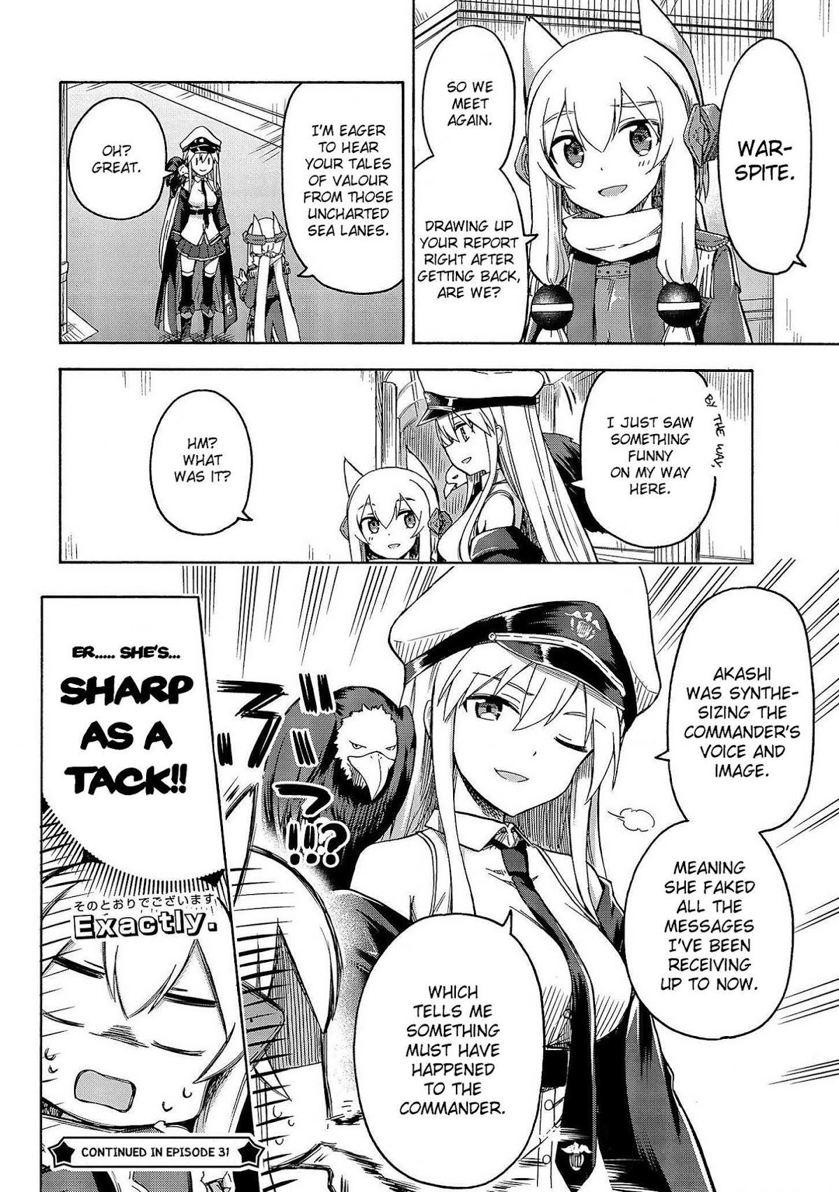 Azur Lane: Queen's Orders Chapter 30 page 4 - Chapter 30
