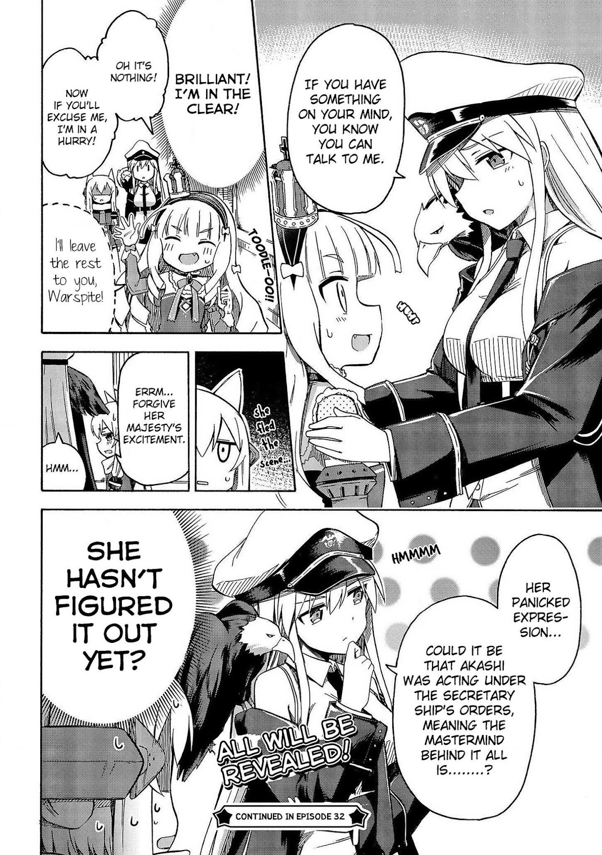 Azur Lane: Queen's Orders Chapter 31 page 4 - Chapter 31