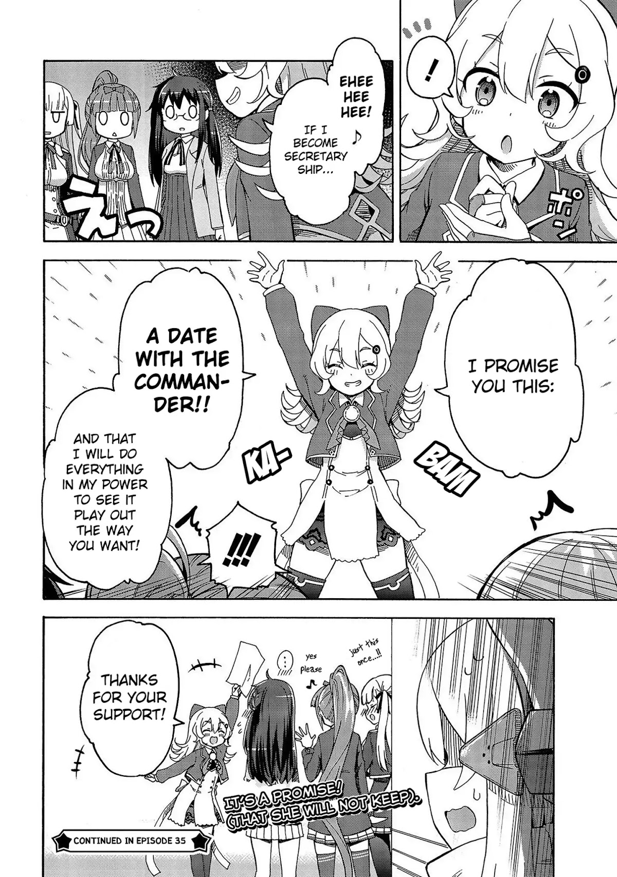Azur Lane: Queen's Orders Chapter 34 page 4 - Chapter 34