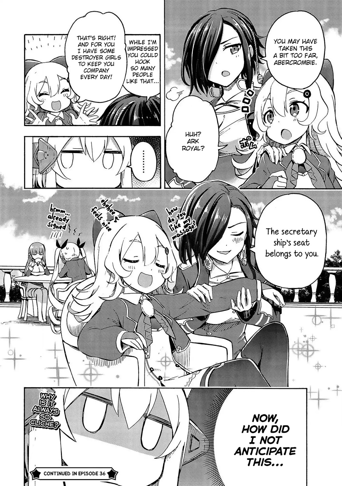 Azur Lane: Queen's Orders Chapter 35 page 4 - Chapter 35