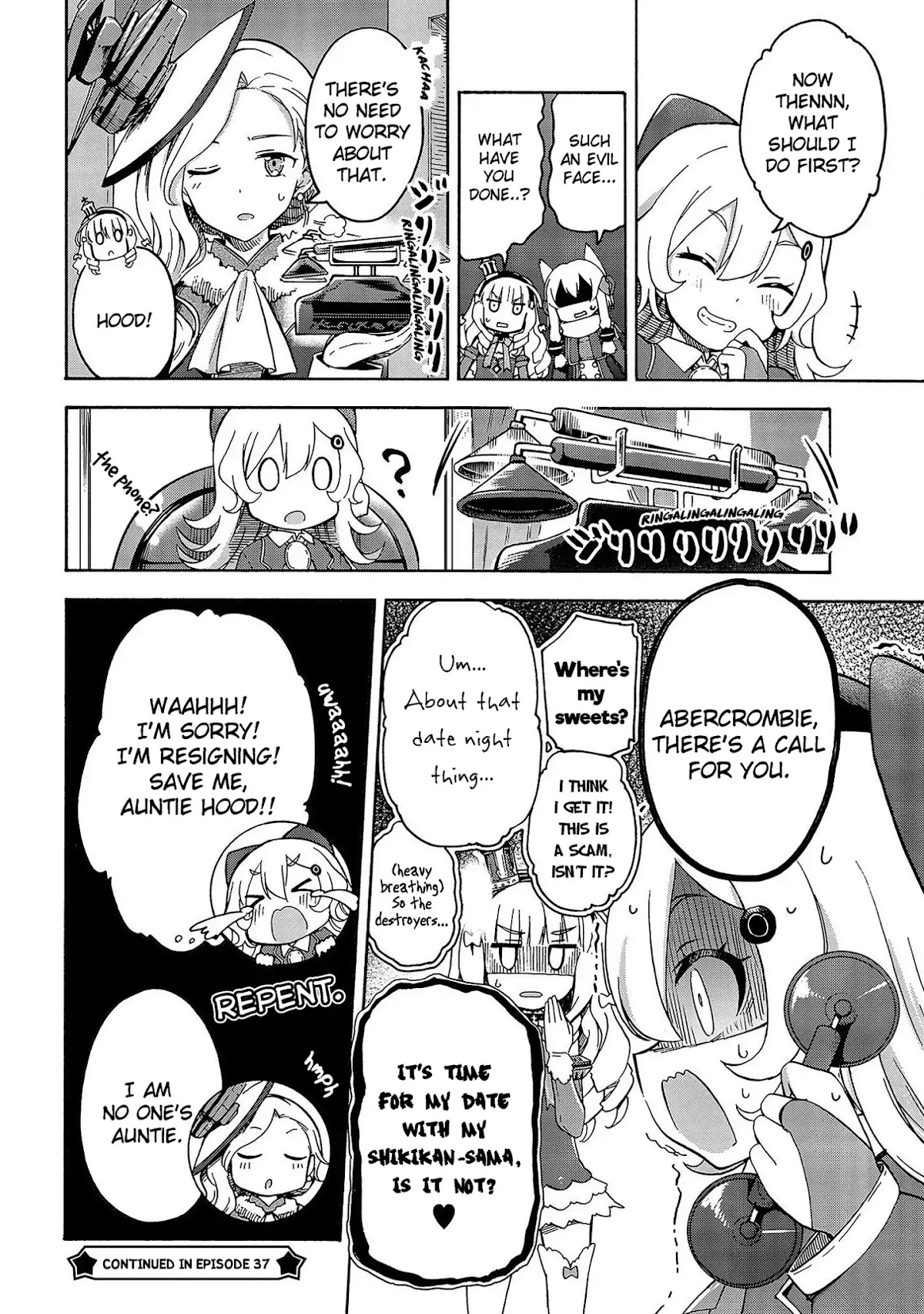 Azur Lane: Queen's Orders Chapter 36 page 4 - Chapter 36