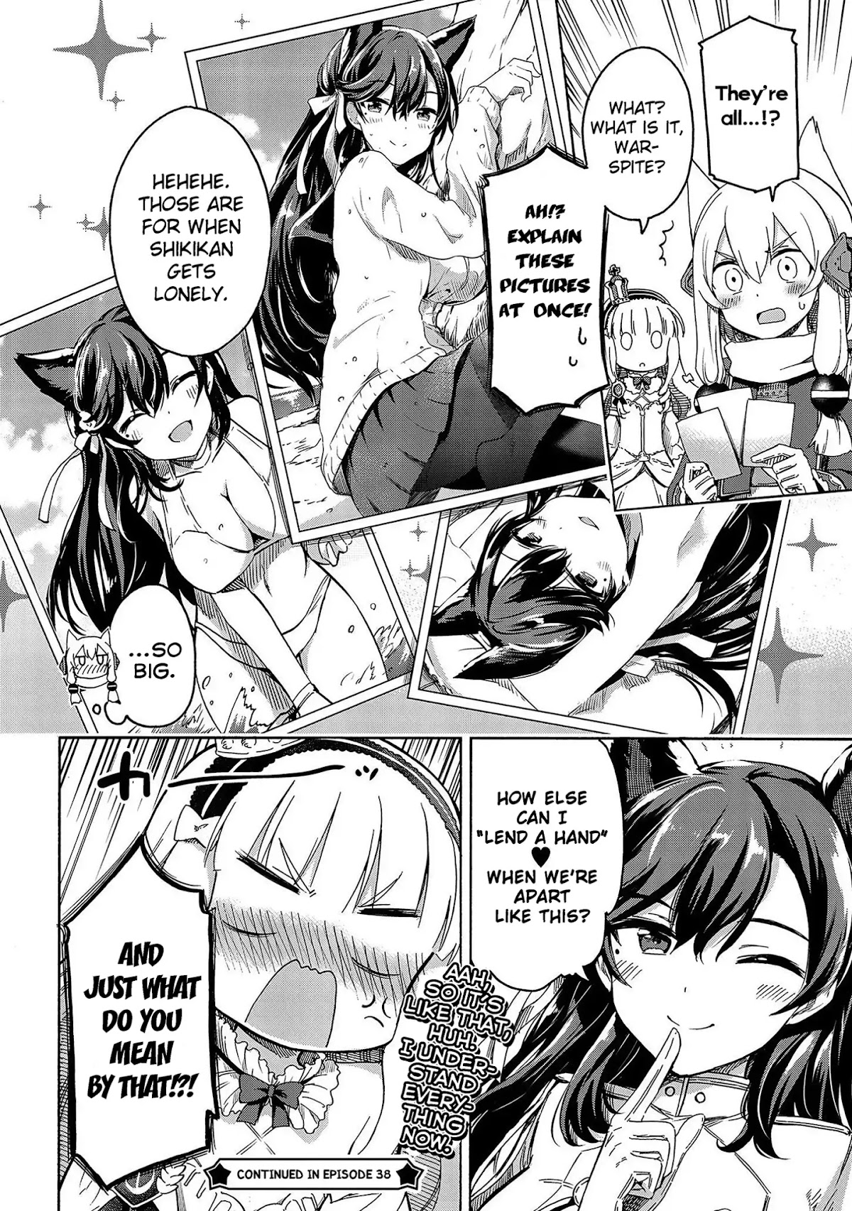Azur Lane: Queen's Orders Chapter 37 page 4 - Chapter 37