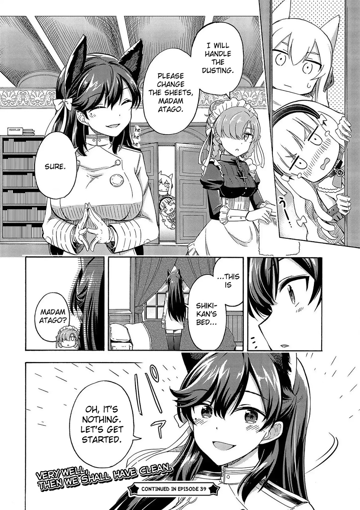 Azur Lane: Queen's Orders Chapter 38 page 4 - Chapter 38