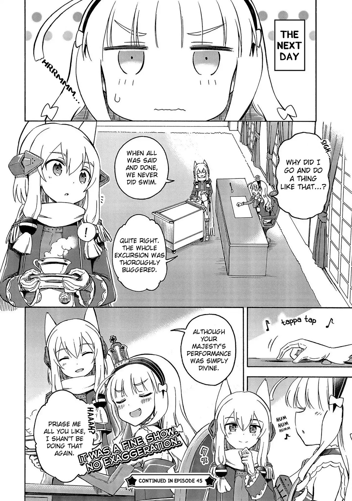 Azur Lane: Queen's Orders Chapter 44 page 4 - Chapter 44