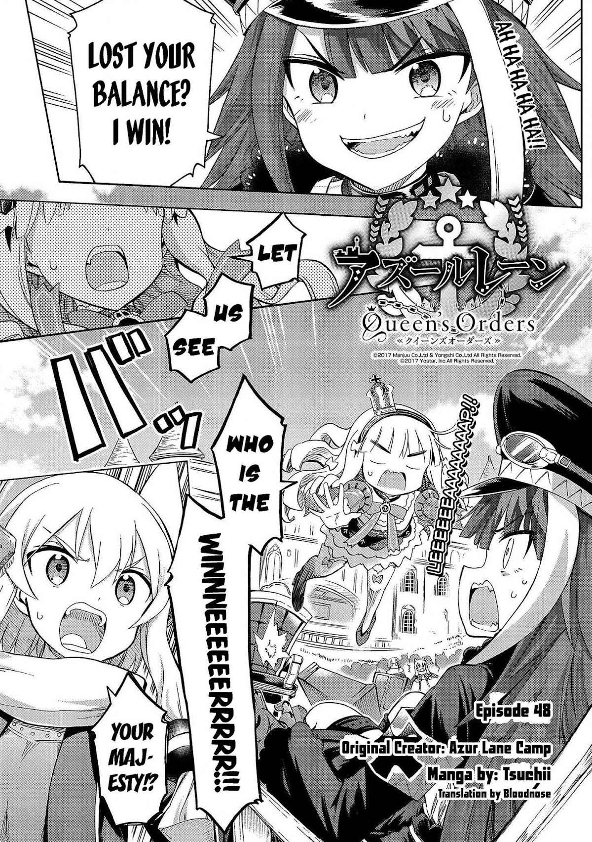 Azur Lane: Queen's Orders Chapter 48 page 1 - Chapter 48