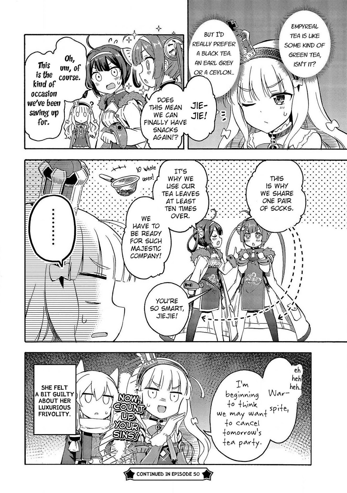 Azur Lane: Queen's Orders Chapter 49 page 4 - Chapter 49