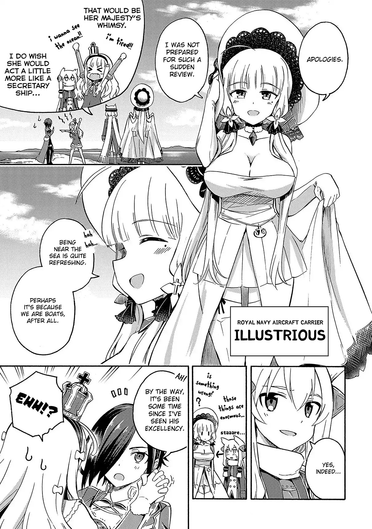 Azur Lane: Queen's Orders Chapter 5 page 3 - Chapter 5