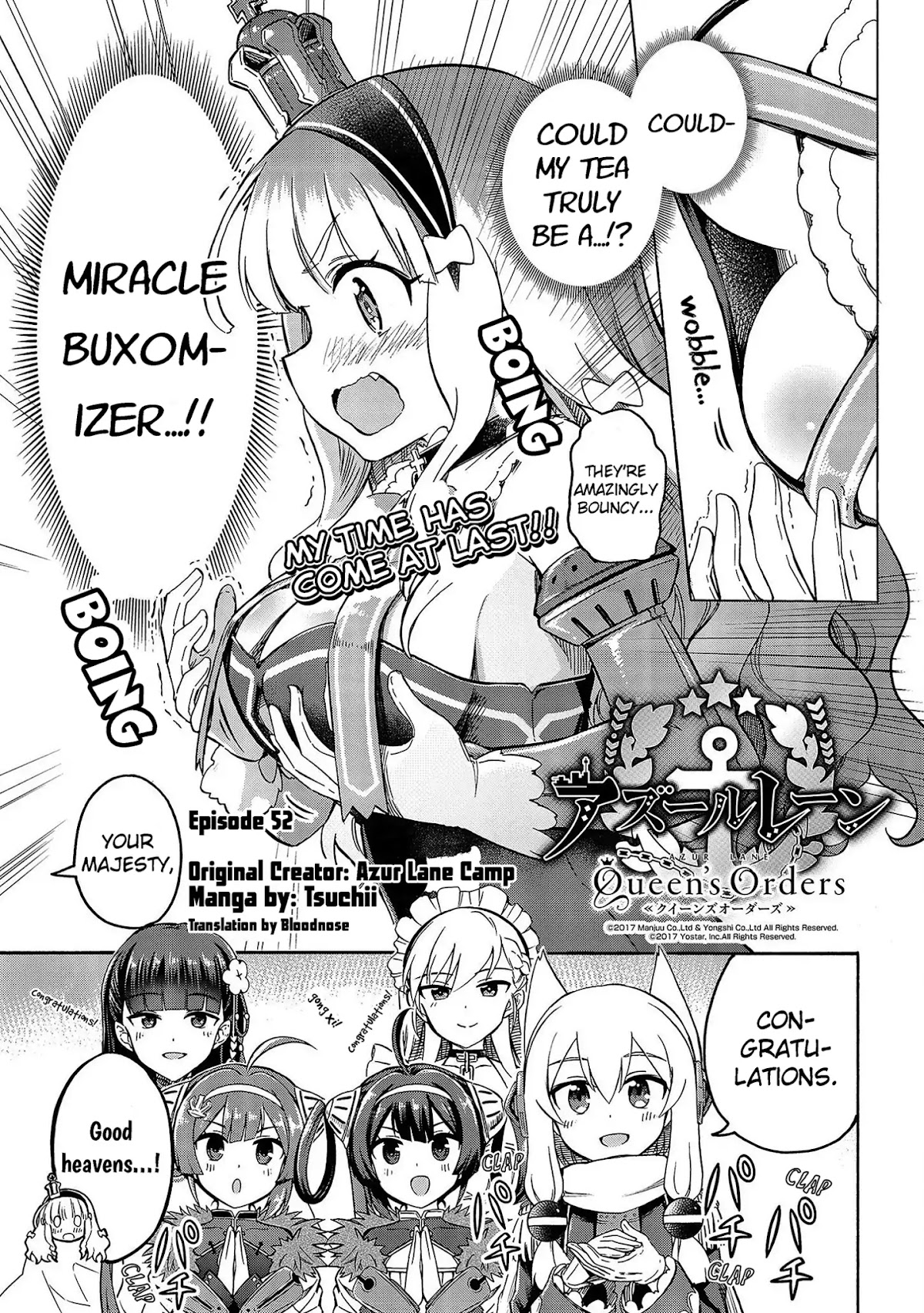 Azur Lane: Queen's Orders Chapter 52 page 1 - Chapter 52