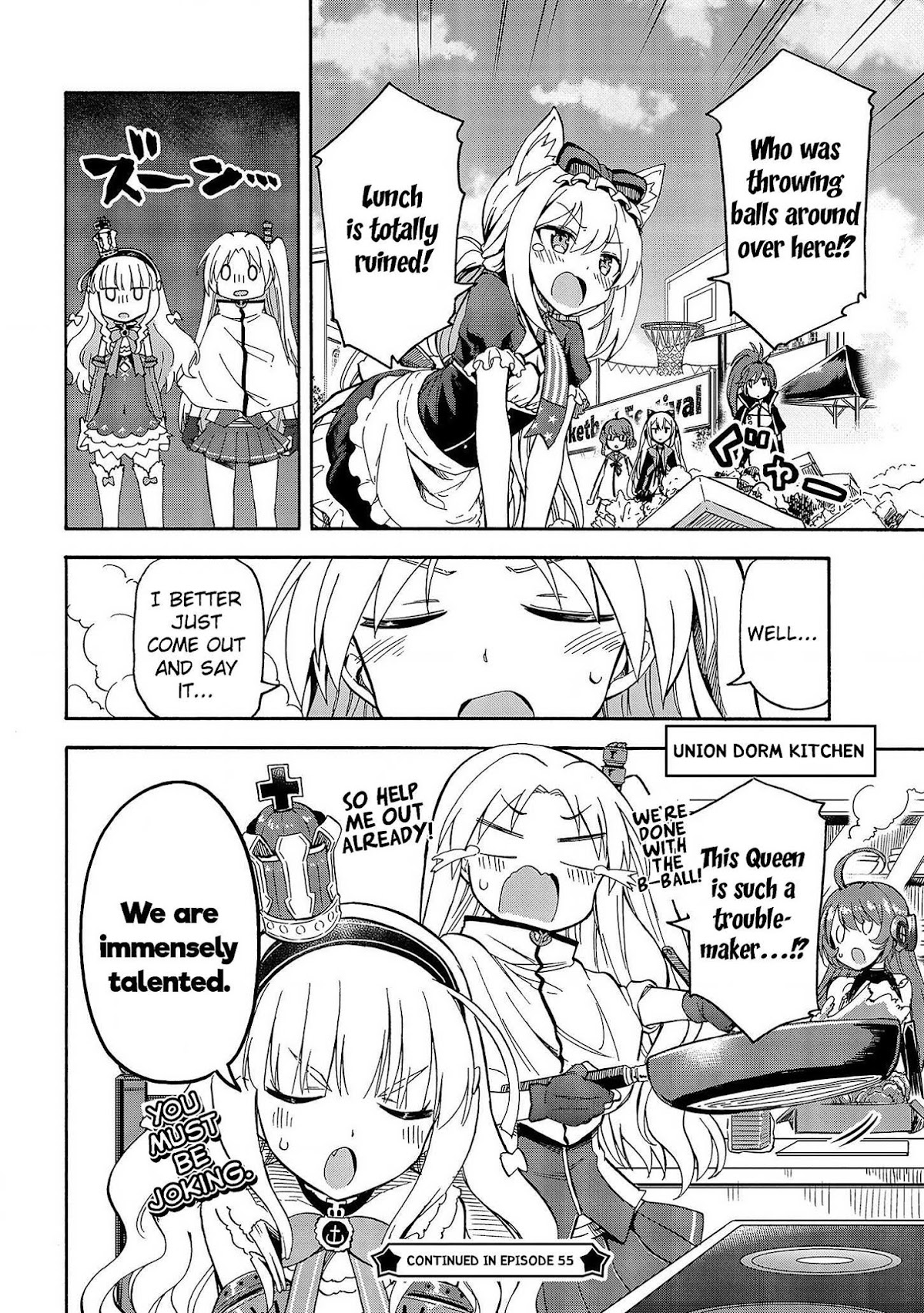 Azur Lane: Queen's Orders Chapter 54 page 4 - Chapter 54