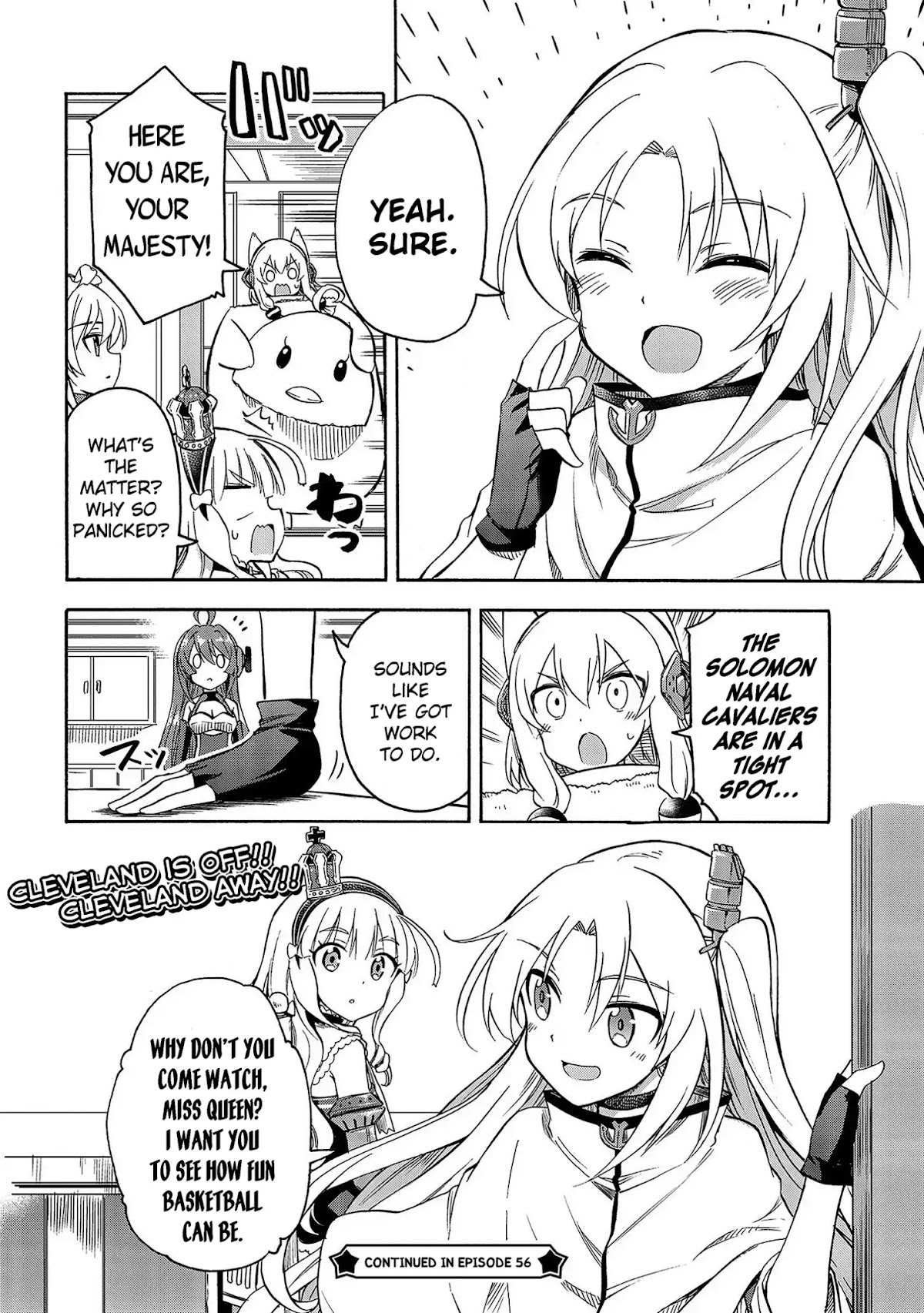 Azur Lane: Queen's Orders Chapter 55 page 4 - Chapter 55