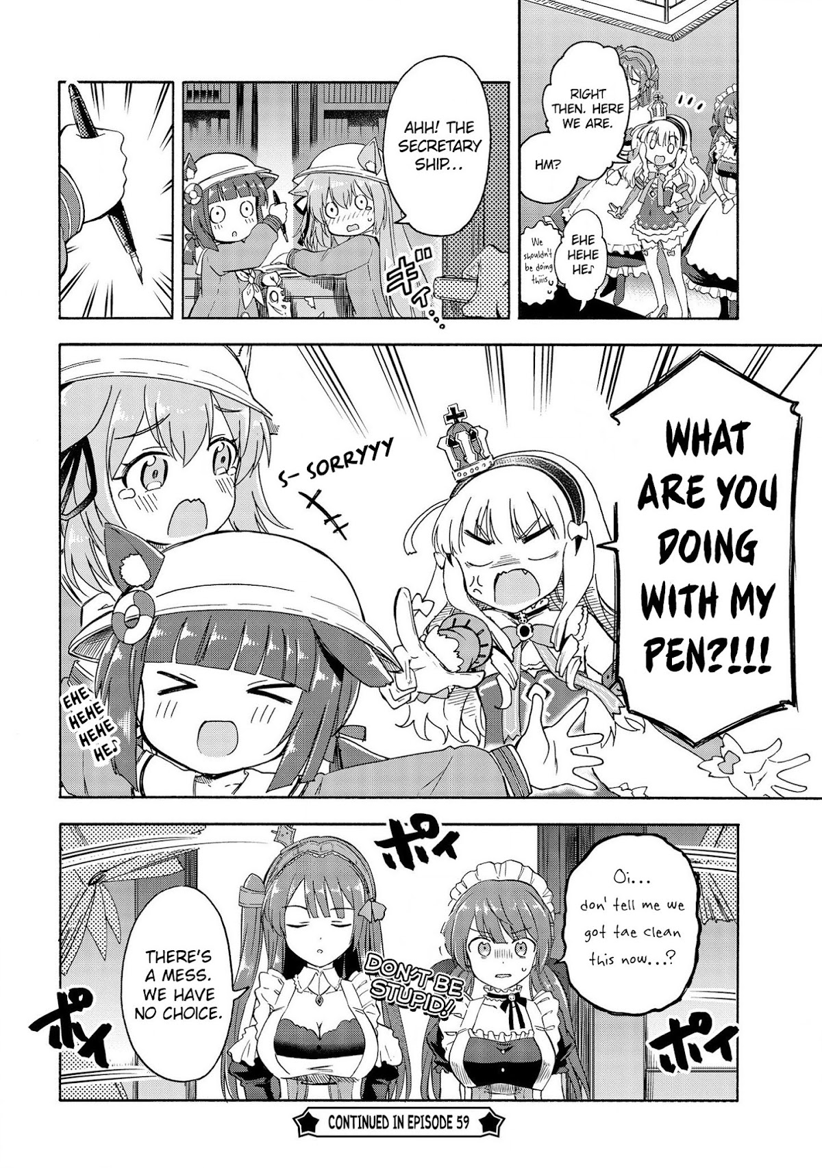 Azur Lane: Queen's Orders Chapter 59 page 4 - Chapter 59