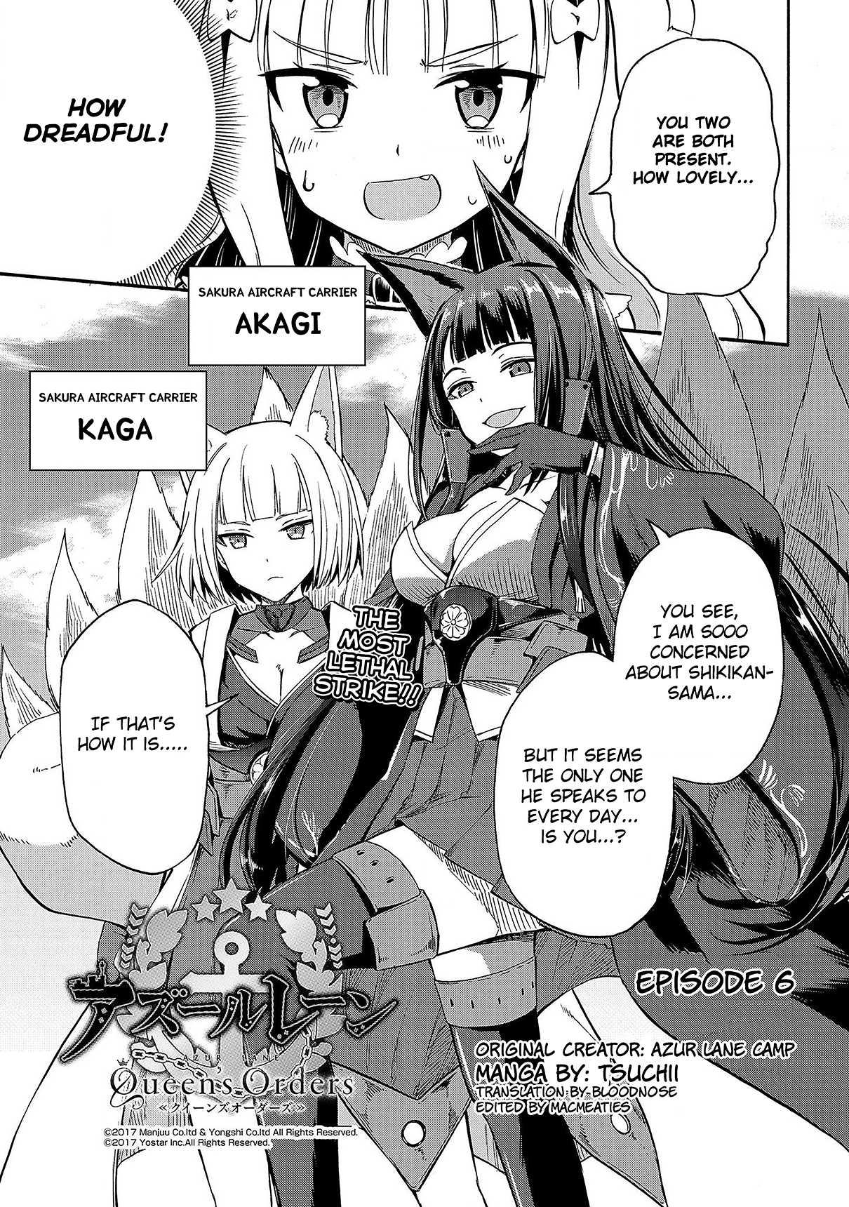 Azur Lane: Queen's Orders Chapter 6 page 1 - Chapter 6