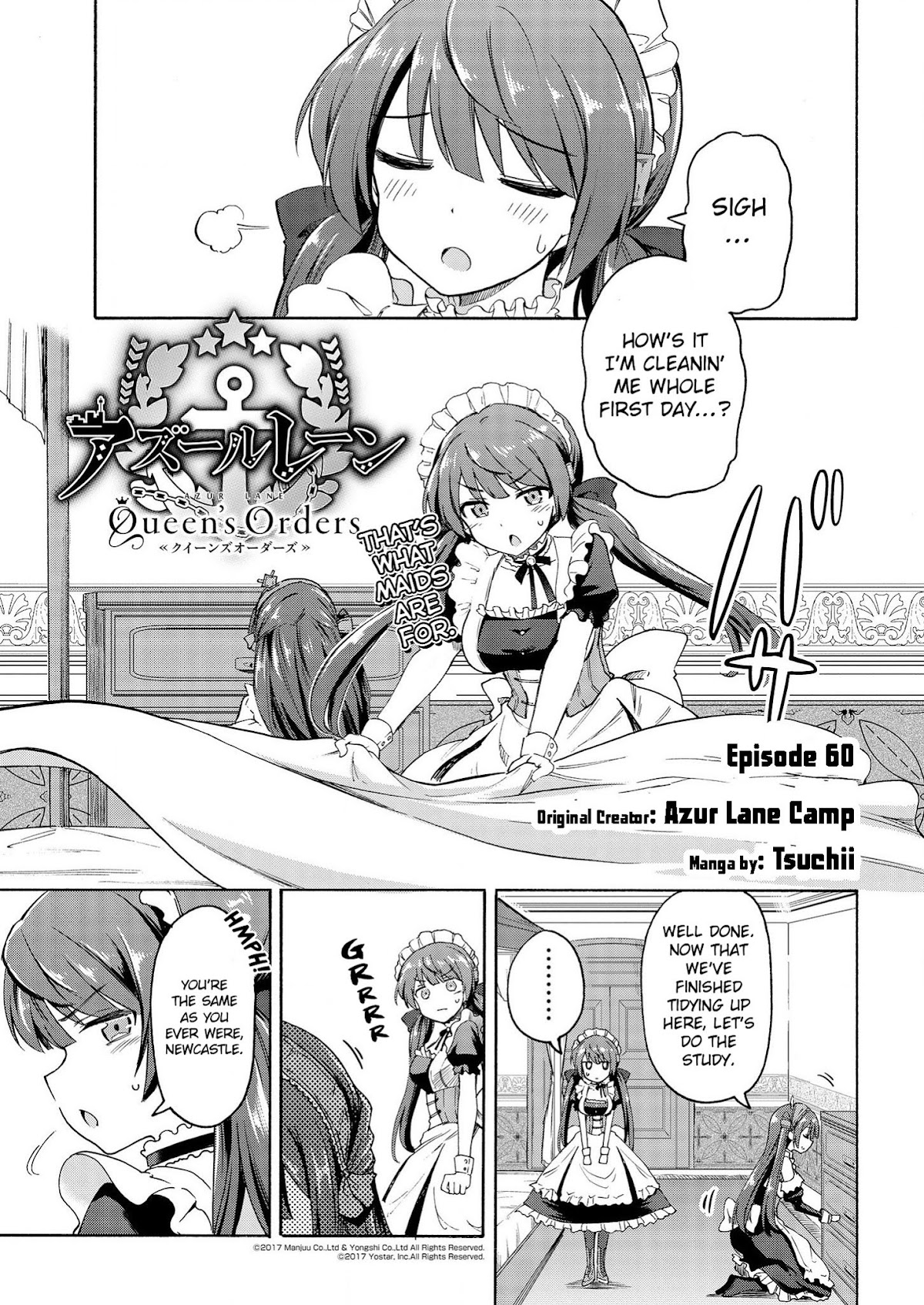Azur Lane: Queen's Orders Chapter 60 page 1 - Chapter 60