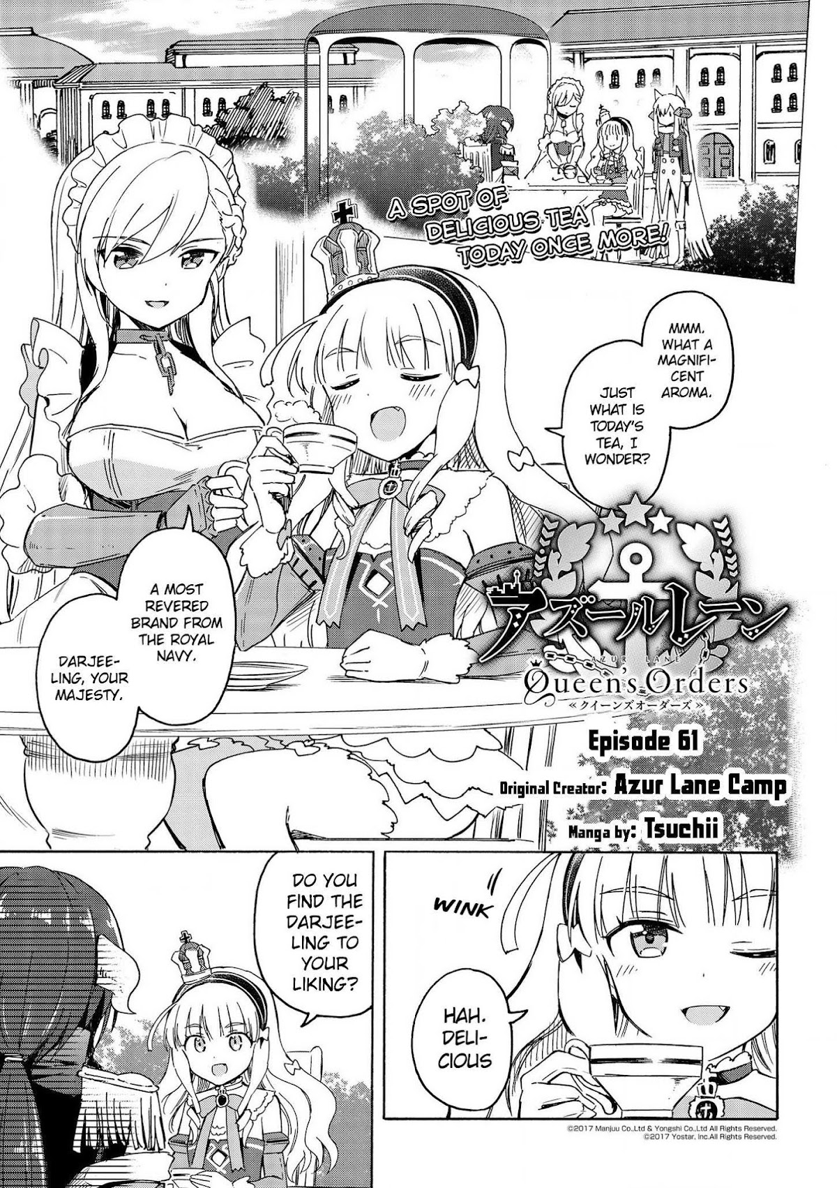 Azur Lane: Queen's Orders Chapter 61 page 1 - Chapter 61