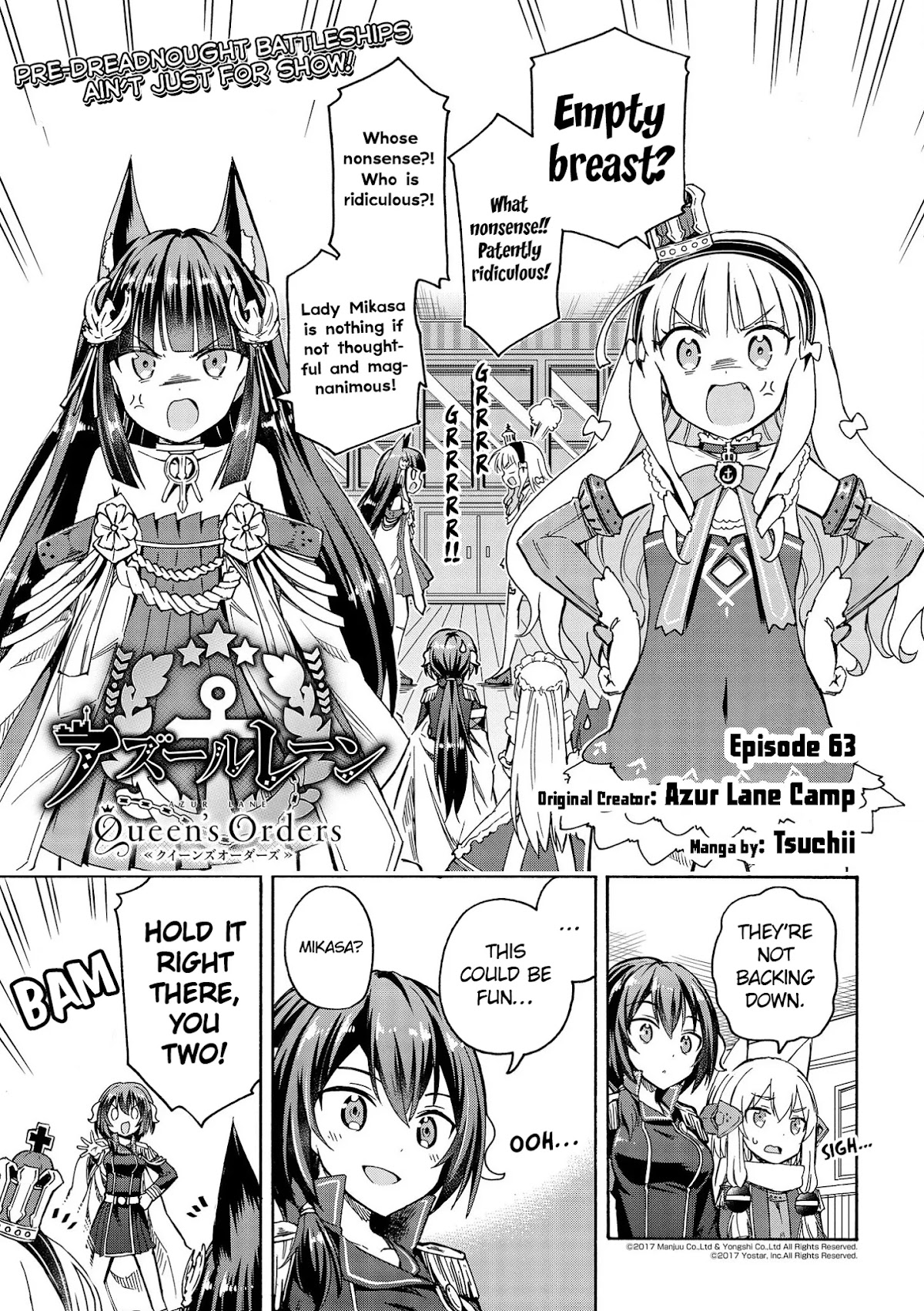 Azur Lane: Queen's Orders Chapter 63 page 1 - Chapter 63