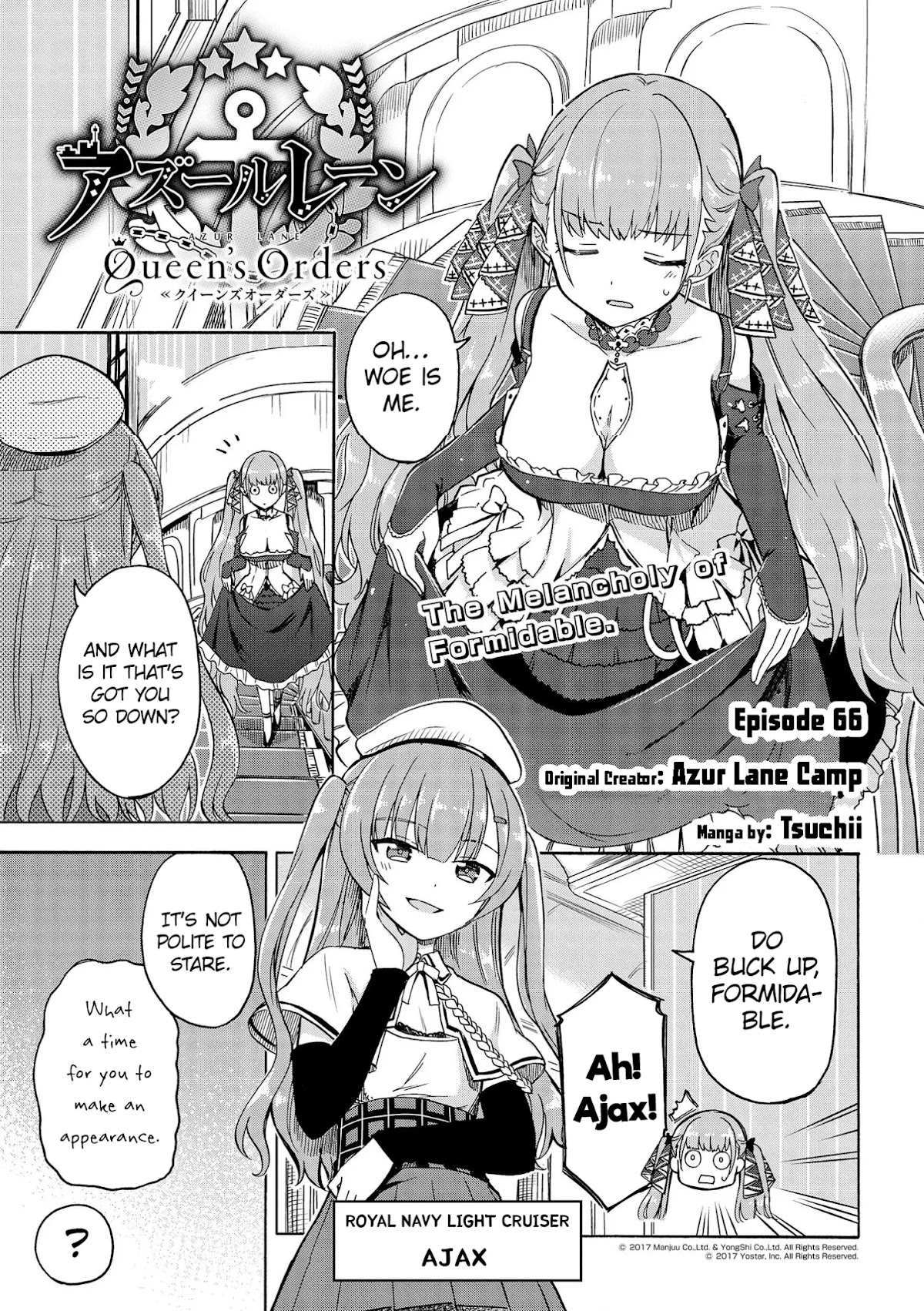 Azur Lane: Queen's Orders Chapter 66 page 1 - Chapter 66