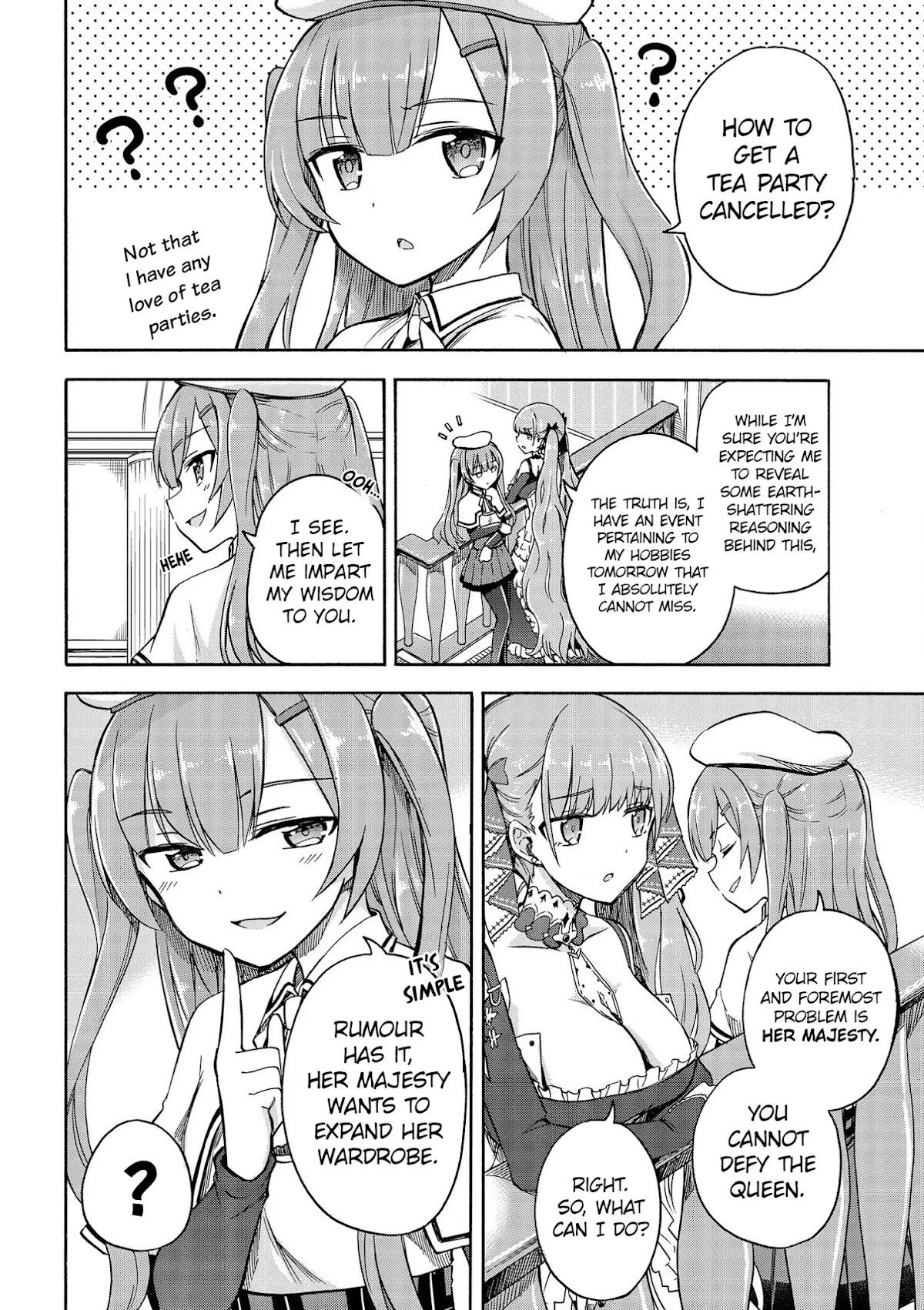Azur Lane: Queen's Orders Chapter 66 page 2 - Chapter 66