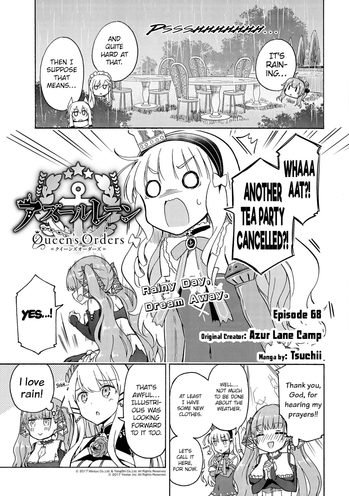 Azur Lane: Queen's Orders Chapter 68 page 1 - Chapter 68