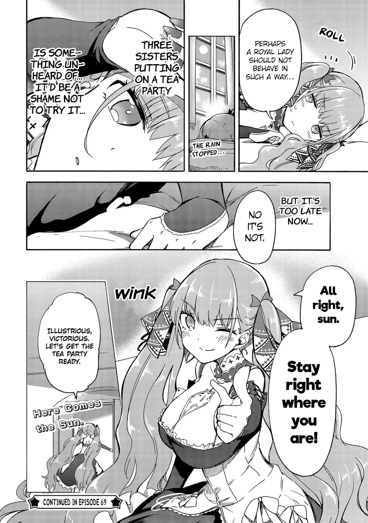 Azur Lane: Queen's Orders Chapter 68 page 4 - Chapter 68
