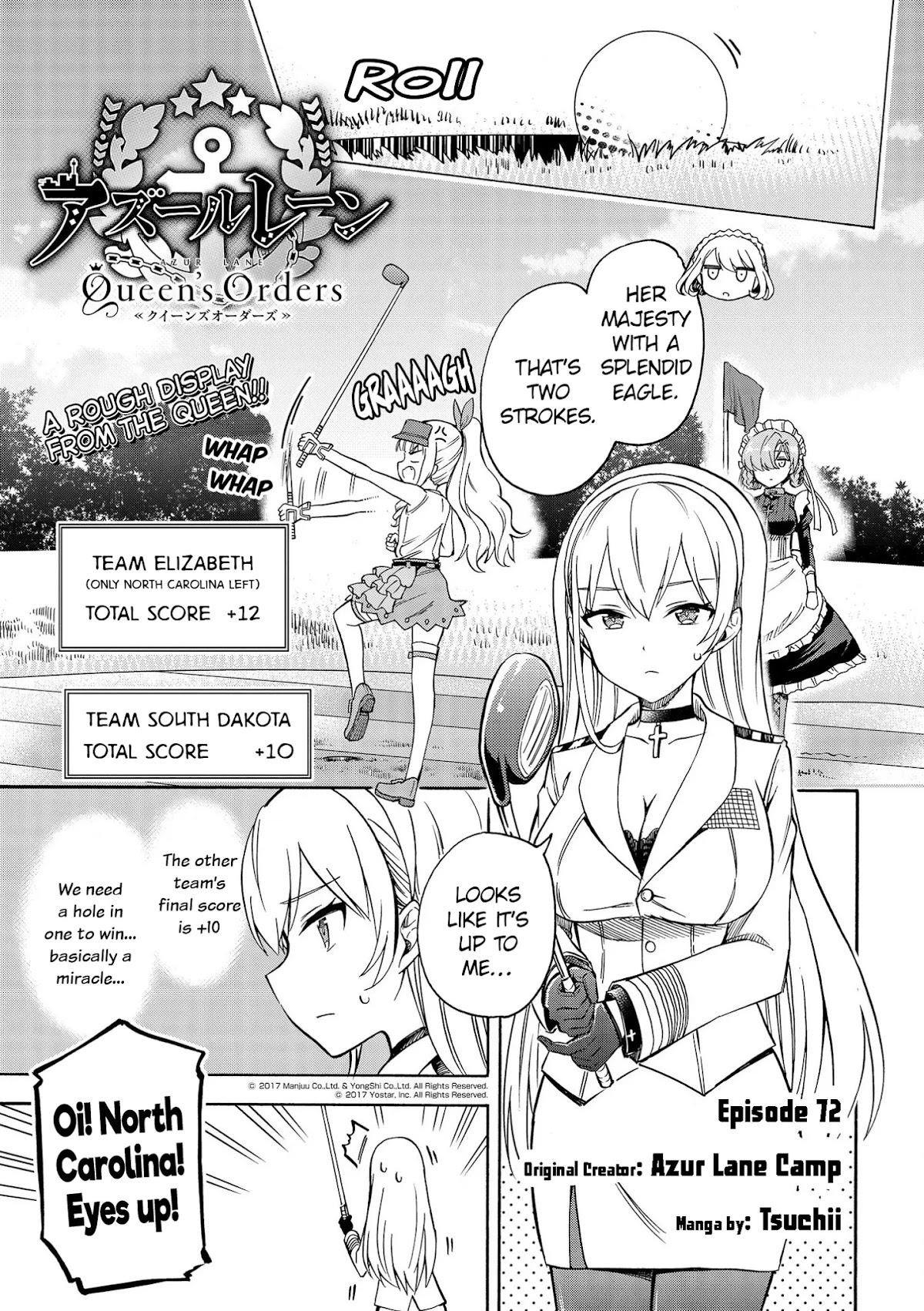 Azur Lane: Queen's Orders Chapter 72 page 1 - Chapter 72