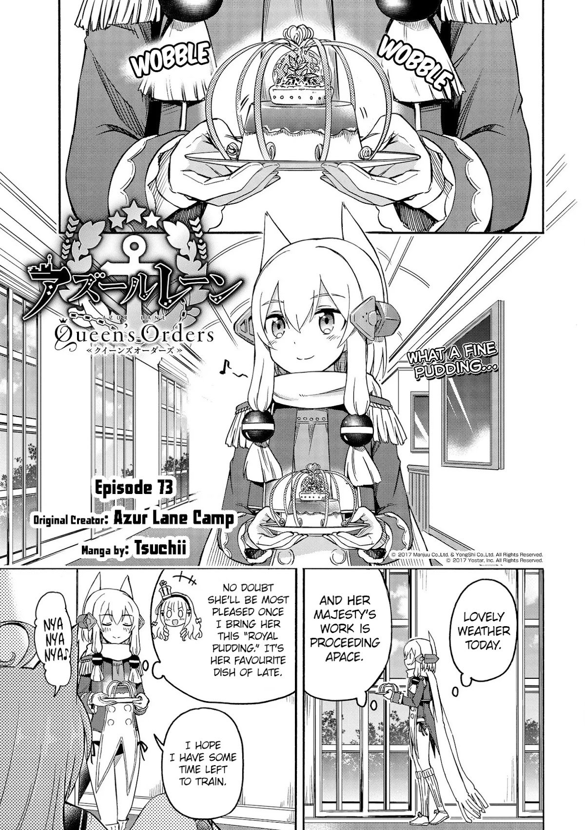 Azur Lane: Queen's Orders Chapter 73 page 1 - Chapter 73